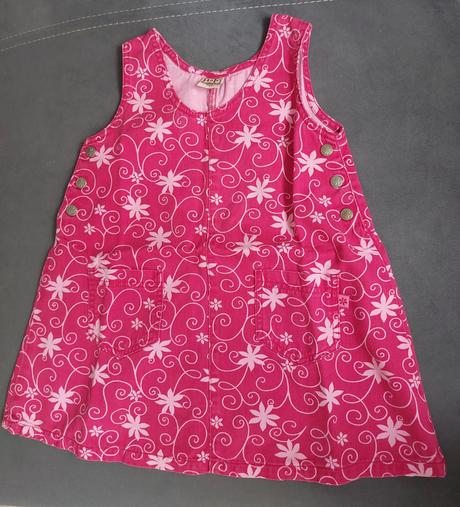 Šaty riflové, h&m,110