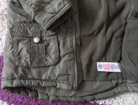 Zimná bunda zelená/vojenská, f&f,104