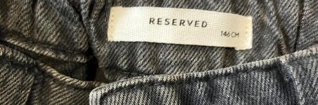 Široké skejťácke rifle reserved 146, reserved,146