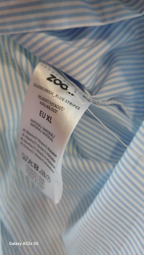 Elastická košeľa zoot l, nová, l