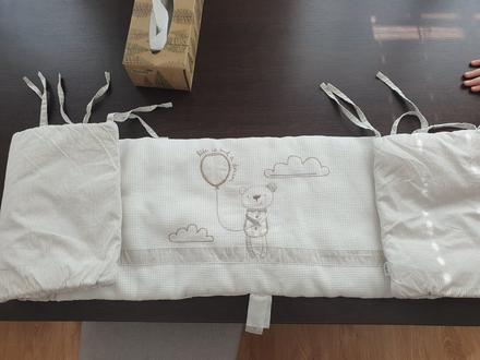 Mantinel do postieľky, šírka (cm): 30,dĺžka (cm): 135