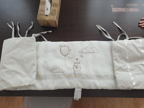 Mantinel do postieľky, šírka (cm): 30,dĺžka (cm): 135