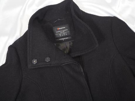 Kvalitný čierny kabát street one, street one,42