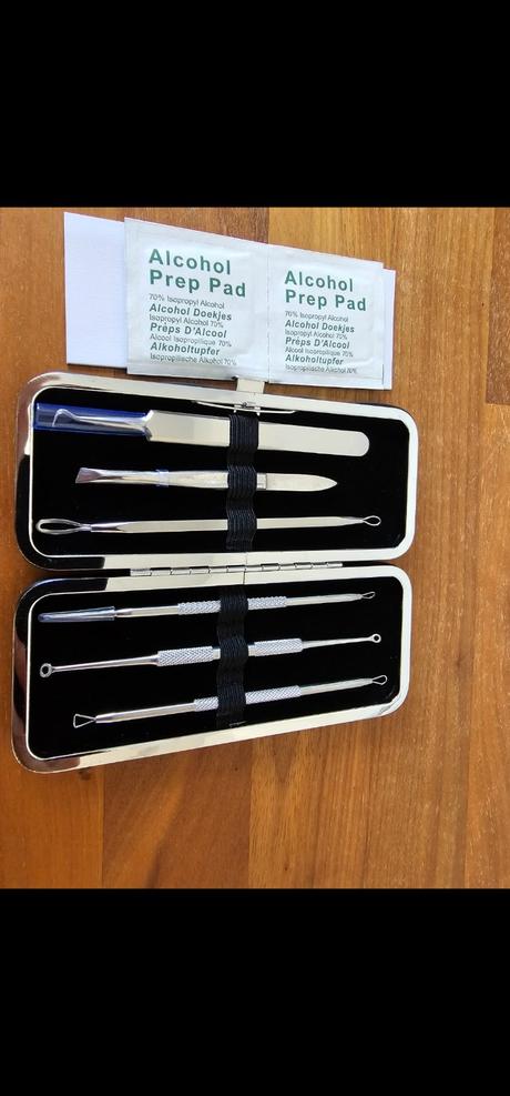 Kozmetická sada rôzne nástroje na akné, 