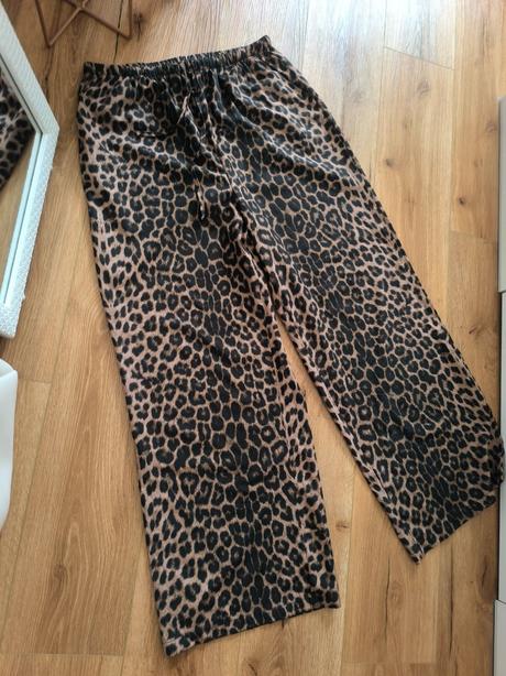 Voľné leopardie nohavice, l