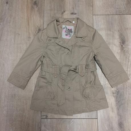 Kabát prechodný dievčenský c&a č.98, 2-3y, c&a,98