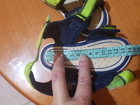 Geox kožené sandále, geox,22