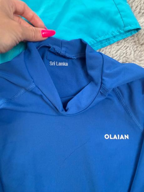 Plavky, tričko do vody, topanky do vody, decathlon,122