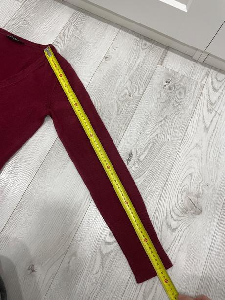 Burgundový svetrík, dorothy perkins,s
