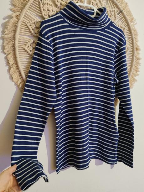 Rolákový rebrovaný top, 158