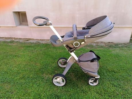 Kočík stokke xplory v4 black melange, stokke,stokke xplory v4