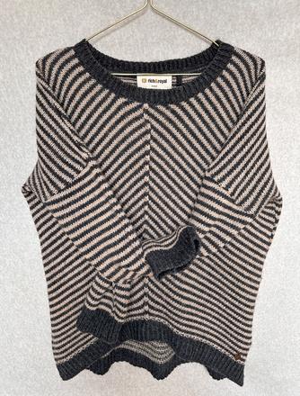 Rich and royal nadýchaný vlnený pulóver s alpakou, xs