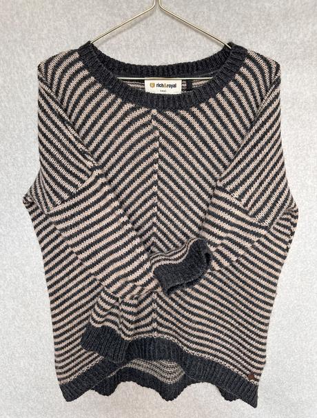 Rich and royal nadýchaný vlnený pulóver s alpakou, xs