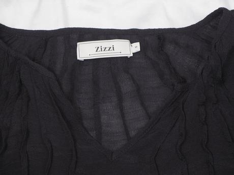 Kvalitná čierna blúzka zizzi, s