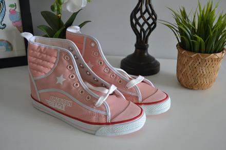 Ružové vysoké tenisky american eagle, american eagle,37