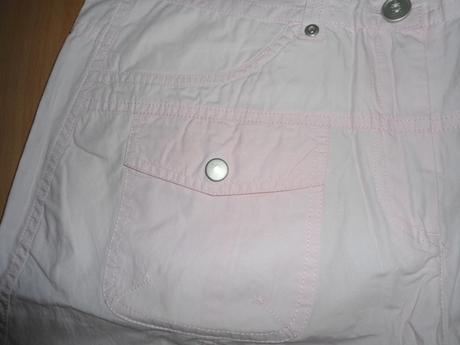 Kratke damske letne ruzove nohavice, l