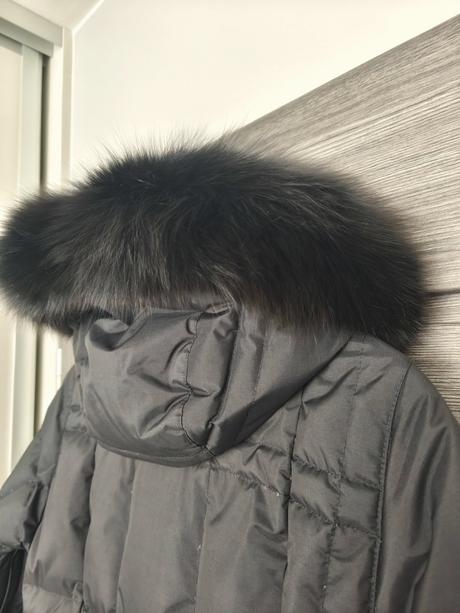 Lyziarska paperova bunda nike s pravou kozusinou z, nike,xs