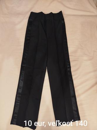 Tanečné nohavice aj s košeľou, 134