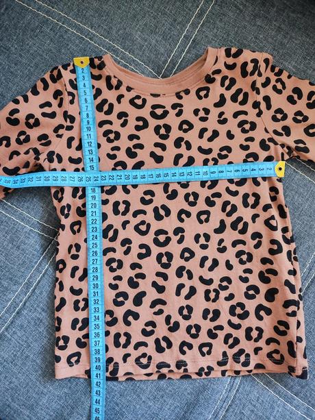 Tričká 2ks / set / komplet leopard sinsay 110, sinsay,110