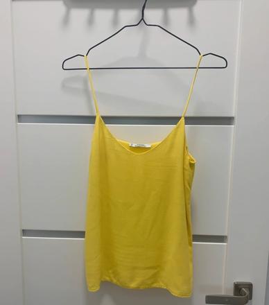 Dámske žlté tielko, mango,xs