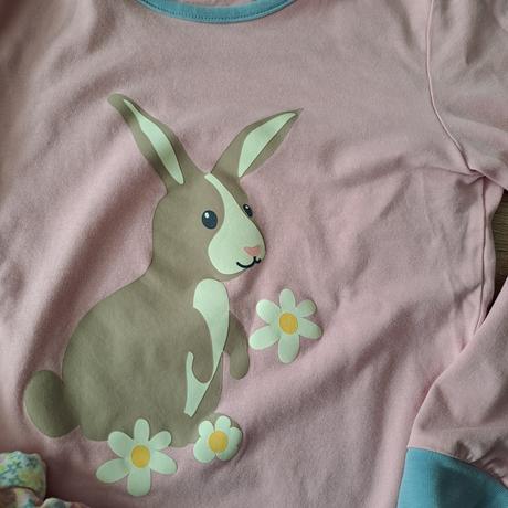 Dievčenské svietiace pyžamo, tchibo,110