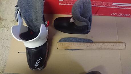 Detske lyžiarky tecno pro t40 , velkost  č 22, 22