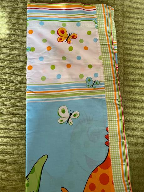 Baldachýn dino modry nový, šírka (cm): 130