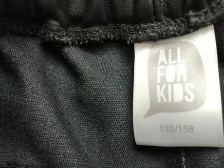 Kožené kraťasy all for kids, 152