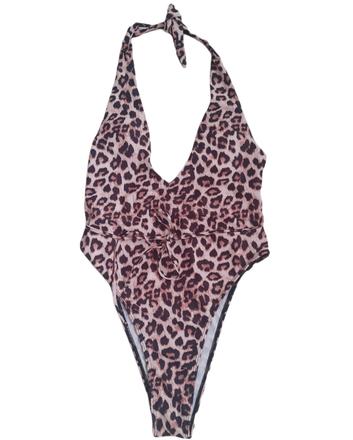 Dámske jednodielne leopardie plavky shein m, m
