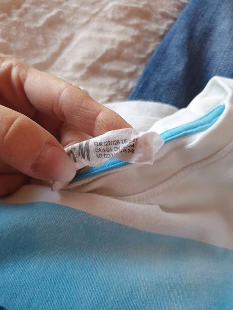 5ks tričko h&m 122/128 premieňacie, h&m,122