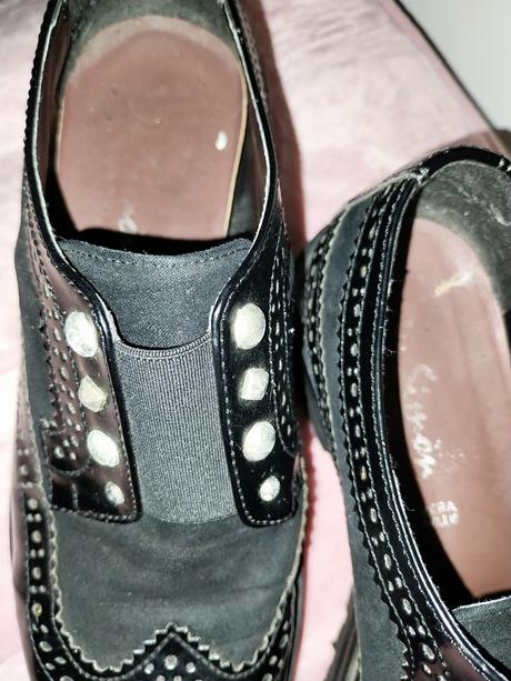 Čierne dámske mokasíny - oxfordky, 38
