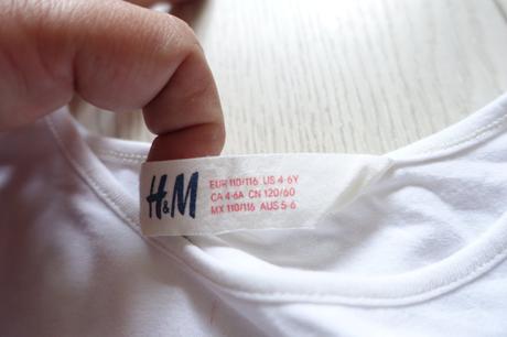 Tričko h&m 110/116, h&m,110