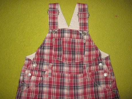 Kockovane na traky 9-12m, h&m,80