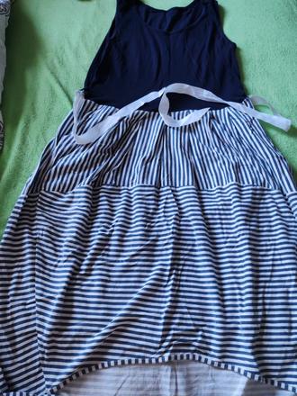 Modre saty na leto na doma, m