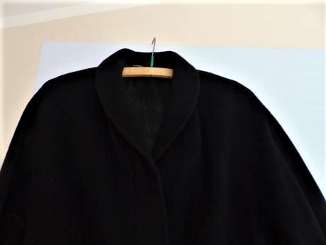 Dlhý teplý vlnený kabát, marks & spencer,l