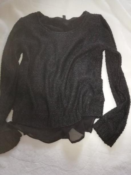 Svetrík s podšívkou, s