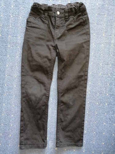 Nohavice so srdieckami, h&m,122