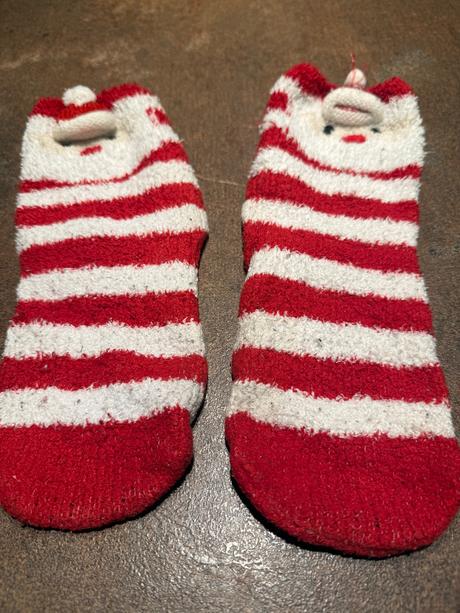 Teplučké ponožky mikuláš veľkosť 39, h&m,39