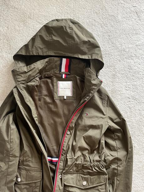 Bunda tommy hilfiger - vodeodolná, tommy hilfiger,s