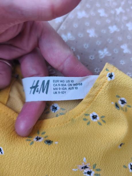 Dievčenská blúzka, h&m,140