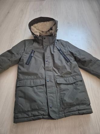 Zimná bunda, h&m,152