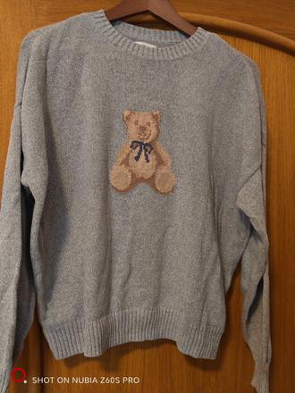 Hollister originál dámský sveter s medveďom, hollister,m