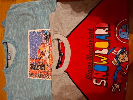 Balík oblečenia, 122–134