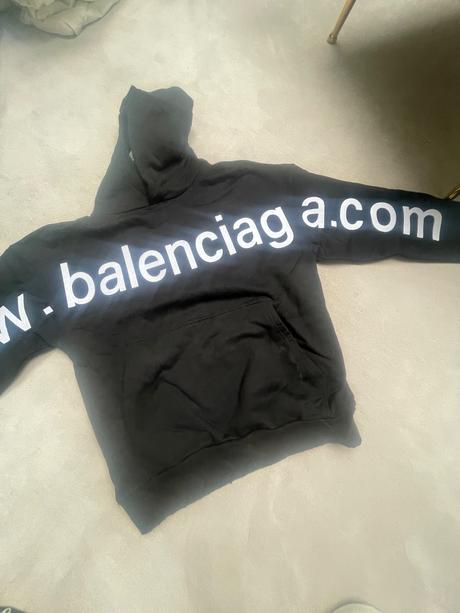 Balenciaga unisex oversize mikina, m
