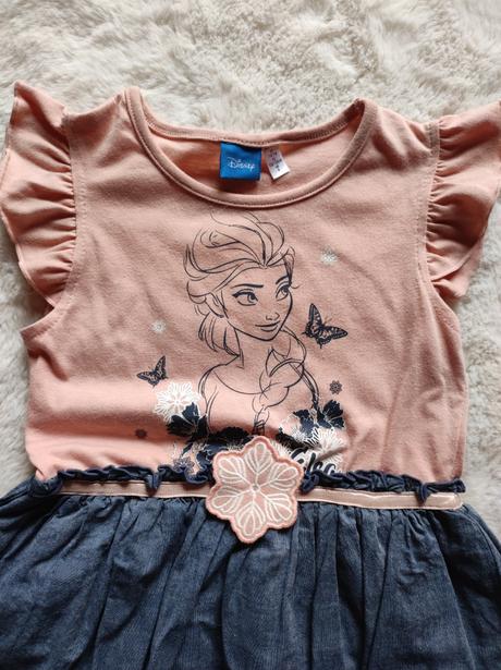 Šaty 7-8r., disney,128