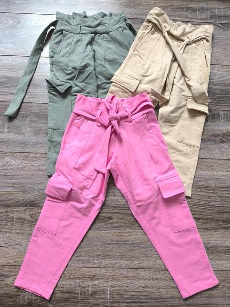 Nohavice s vreckami 3ks takko, 104