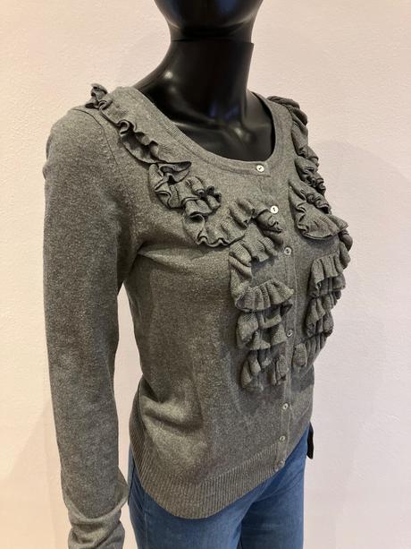 Dámsky sveter s fodričkami reserved (s), reserved,s