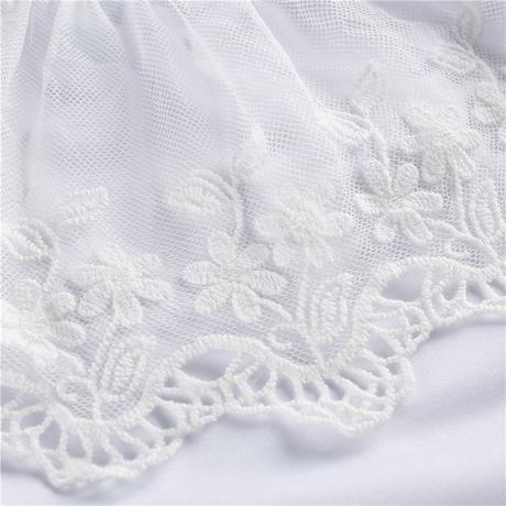 Biele body s cipkou vel s/m, m / s