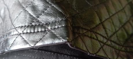 Koženková suknička, h&m,104