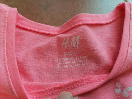Letná šaty h&m, veľ. 134/140, h&m,134